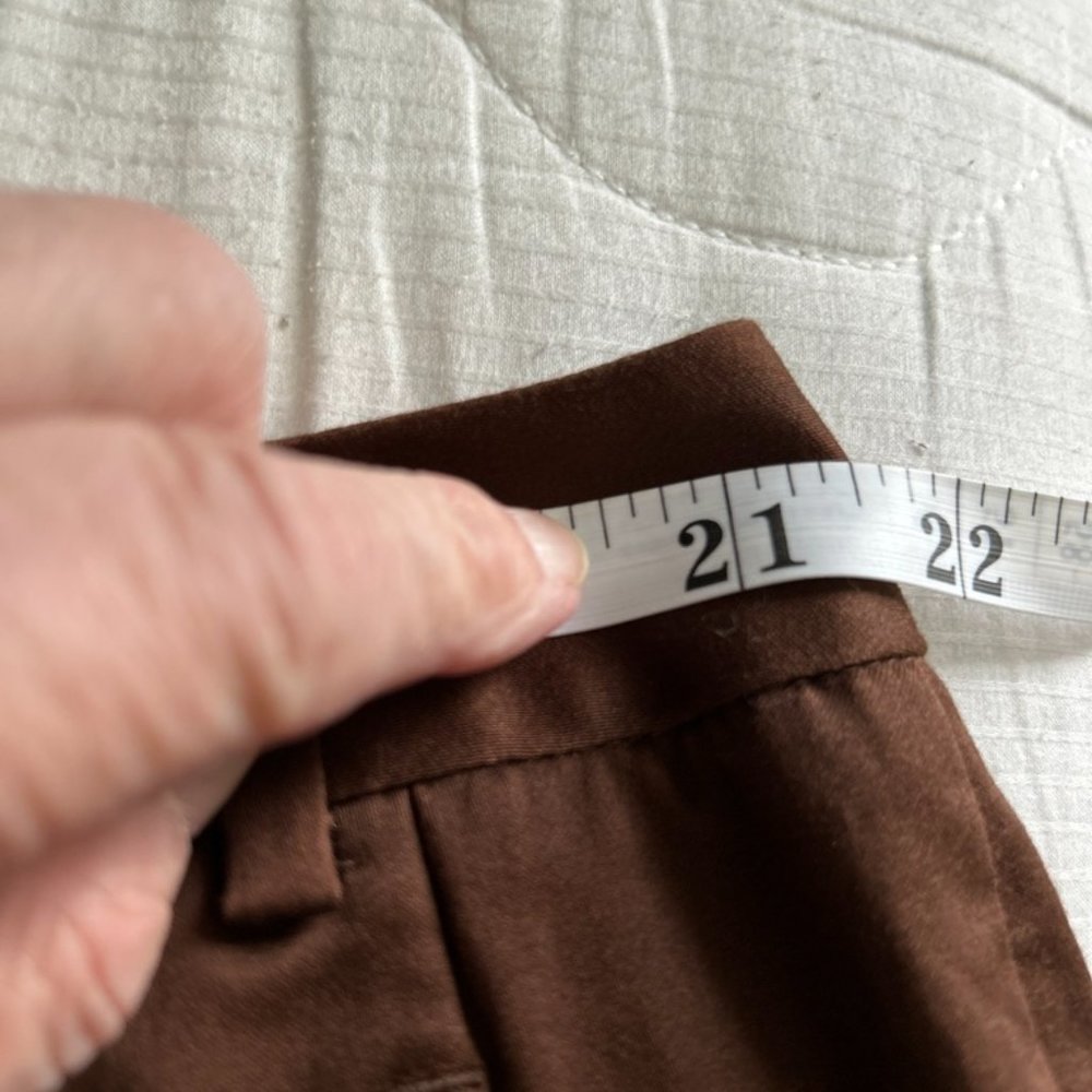 Coldwater Creek Brown Shorts Size 20 - Picture 7 of 8